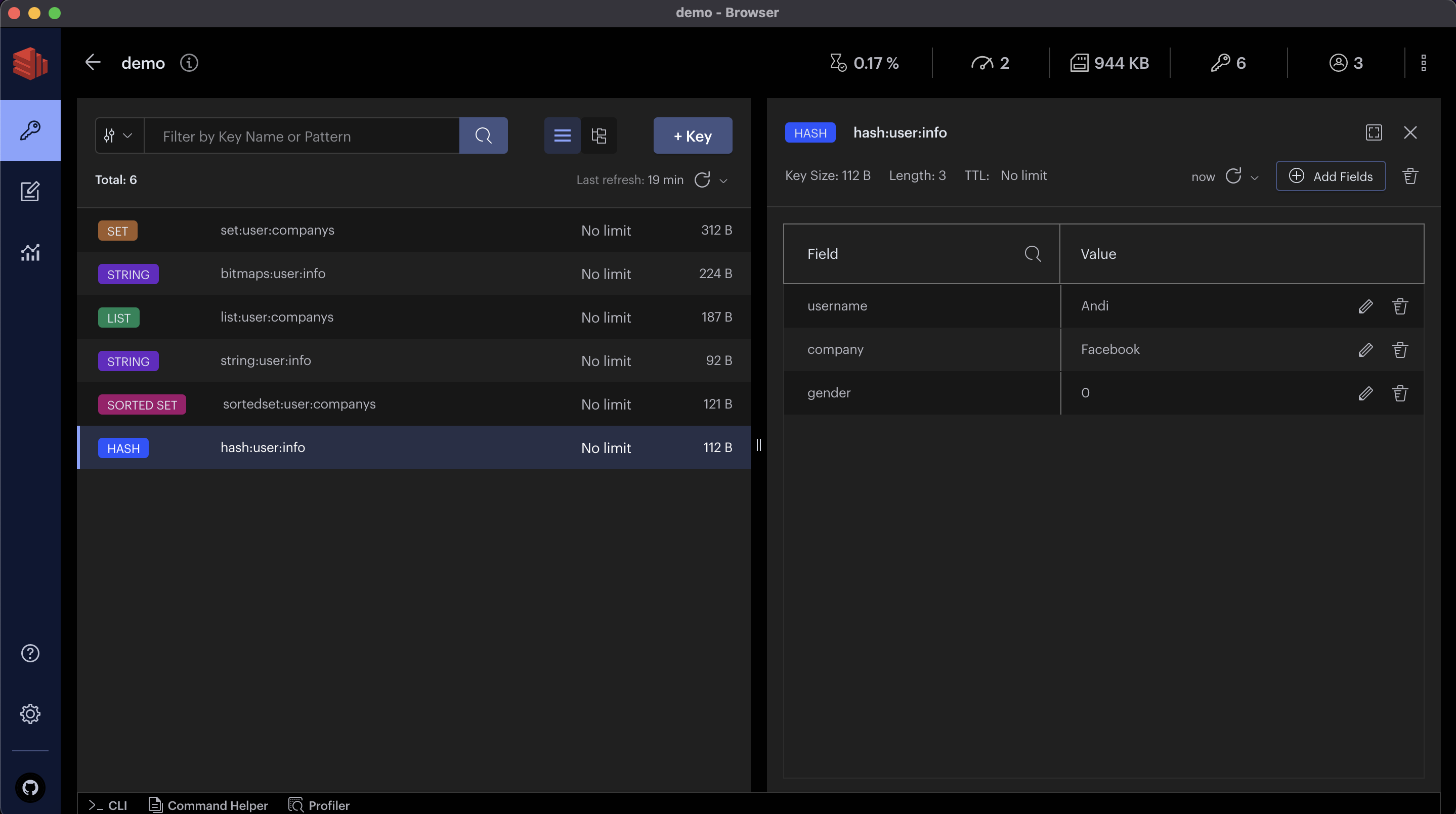 Redis data visualization management tool recommendation